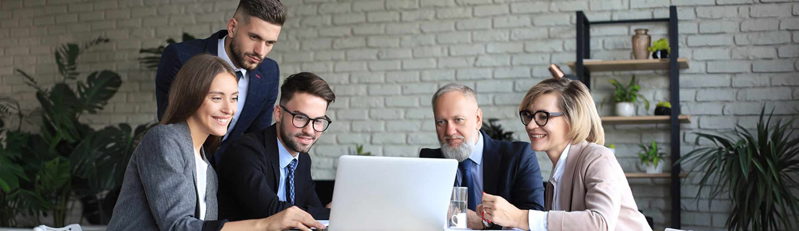 Oberman Law Firm professionals collaborating around a conference table