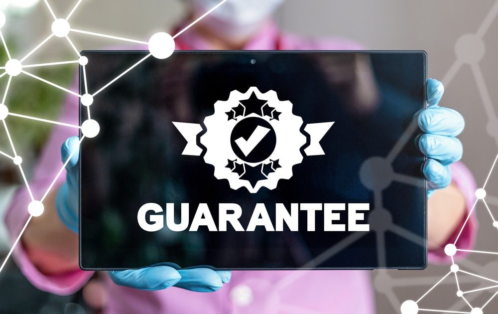 Guarantee,Medicine,Drug,Concept.,Warranty,Insurance,Medical,Technology.,Guaranteed,Quality
