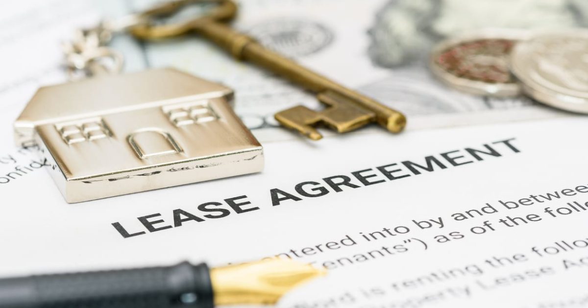 lease agreement and key