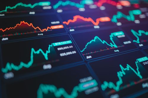 Money flow positive in asia investment economic stockmarket growth in developed country showing stock chart down and in business and financial money market crisis concept
